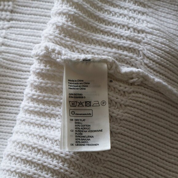 H&M Striped Knit Varsity Style Sweater - Picture 6 of 10